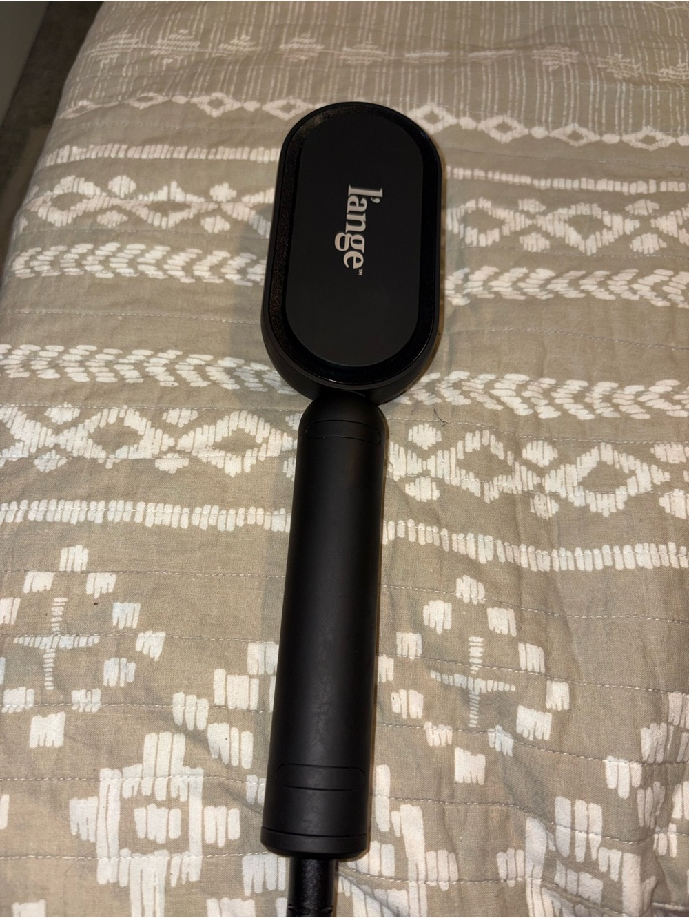 Lange Black Electric Hair Brush